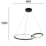 Lampa wisząca PEROSO LNV0085724 Lunaveri
