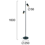 Lampa podłogowa FOGLIA LNV0086134 Lunaveri
