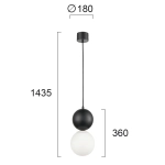 Lampa wisząca REGGIA LNV0086324 Lunaveri