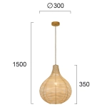 Lampa wisząca TENER LNV0087224 Lunaveri