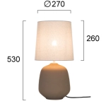 Lampa stołowa PESARO LNV0088234 Lunaveri