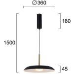 Lampa wisząca AUGUSTA LNV0088334 Lunaveri
