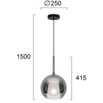 Lampa wisząca PIAVE LNV0090534 Lunaveri