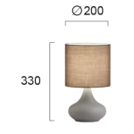 Lampa stołowa PONZORI LNV0092514 Lunaveri