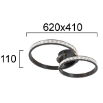 Plafon CORTINI LNV0093234 Lunaveri