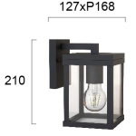 Kinkiet zewnętrzny INTAGLIO LNV0094524 Lunaveri