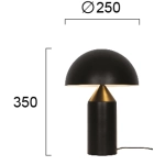 Lampa stołowa NUVITA LNV0098724 Lunaveri