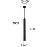 Lampa wisząca PALERMIO LNV1001034 Lunaveri