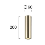Plafon BORMIA LNV1005624 Lunaveri
