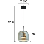 Lampa wisząca POSITANO LNV1009134 Lunaveri