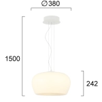 Lampa wisząca ARBOREA LNV1009334 Lunaveri