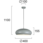 Lampa wisząca NIVOLA LNV1020534 Lunaveri