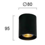Plafon VELLUTIA LNV1024414 Lunaveri