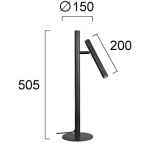 Lampa stołowa NARDERO LNV1024924 Lunaveri