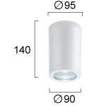 Lampa ogrodowa VERANDA LNV1028134 Lunaveri
