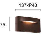 Kinkiet schodowy VALERI LNV1028924 Lunaveri