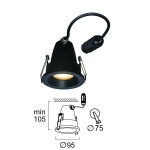 Oprawa wpuszczana AMBRATA LNV1033234 Lunaveri
