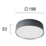 Plafon INCANTO LNV1033814 Lunaveri
