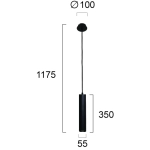 Lampa wisząca AVERE LNV1034414 Lunaveri