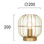 Lampa stołowa SALVE LNV1041124 Lunaveri