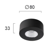 Plafon ORNATIO LNV1043814 Lunaveri
