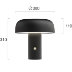 Lampa stołowa JESO LNV1046234 Lunaveri