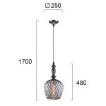 Lampa wisząca ANCHE LNV1049614 Lunaveri