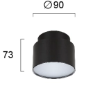 Plafon DECORIO LNV1049724 Lunaveri