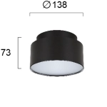 Plafon DECORIO LNV1059724 Lunaveri