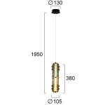 Lampa wisząca GIORGIO LNV1062234 Lunaveri