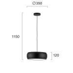 Lampa wisząca EVELIA LNV1067224 Lunaveri