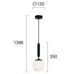 Lampa wisząca TERRANO LNV1068224 Lunaveri