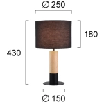 Lampa stołowa LUCCICA LNV1075034 Lunaveri