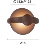 Kinkiet zewnętrzny GIAUDI LNV1078924 Lunaveri