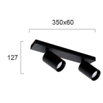 Lampa sufitowa PUROZZA LNV1079524 Lunaveri