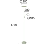 Lampa podłogowa RAMO LNV1081534 Lunaveri