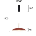 Lampa wisząca AUGUSTA LNV1088334 Lunaveri