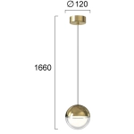 Lampa wisząca AMIATA LNV1089234 Lunaveri