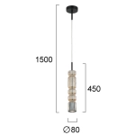Lampa wisząca RUGIA LNV1098134 Lunaveri