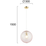 Lampa wisząca ORTA LNV2034924 Lunaveri