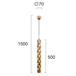 Lampa wisząca FUORI LNV2056324 Lunaveri