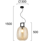Lampa wisząca FIARO LNV2082034 Lunaveri