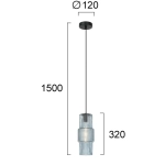 Lampa wisząca DORA LNV2094924 Lunaveri