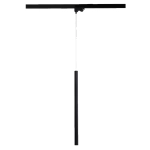 kinkiecik.pl Lampa wisząca czarna do szynoprzewodu LUNGO 1 LP-894/1P BK 3F LIGHT PRESTIGE