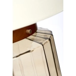 Lampa stołowa Luga – 1 źródło światła – Przydymione szkło LUGA-TL-SMOKE Elstead Lighting
