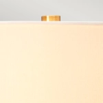Lampa stołowa Luga – 1 źródło światła – Przydymione szkło LUGA-TL-SMOKE Elstead Lighting