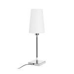 kinkiecik.pl LULU stołowa biała/czarna chrom 230V E27 28W R12464 Rendl light studio