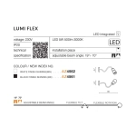 Kinkiet Lumi Flex (black) AZ4561 AZZARDO