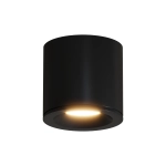Tubka Luna 1xGU10 czarna IP65 CL0103-BK yaskr