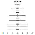 Lampa ścienna Mantra Morne 6760MA - zdjęcie dodatkowe 2
